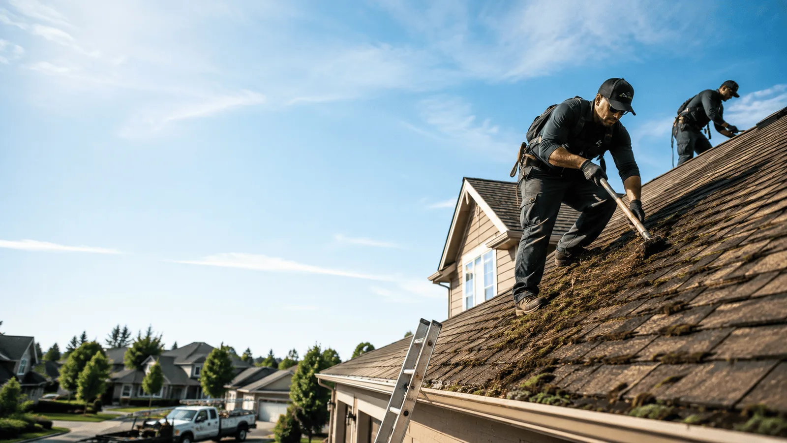 Roof Moss Removal in Gambrills, MD near me